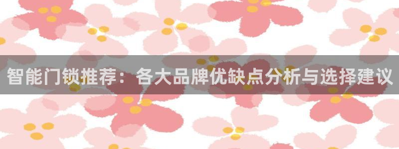 富联娱乐在线注册链接是什么意思：智能门锁推荐：各大品牌优缺点