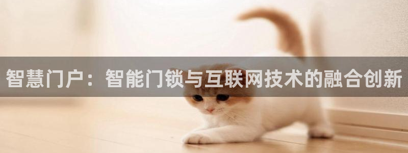 富联娱乐代理怎么样做：智慧门户：智能门锁与互联网技术的融合创