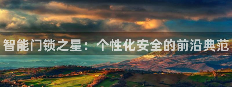 富联娱乐代理是谁的：智能门锁之星：个性化安全的前沿典范