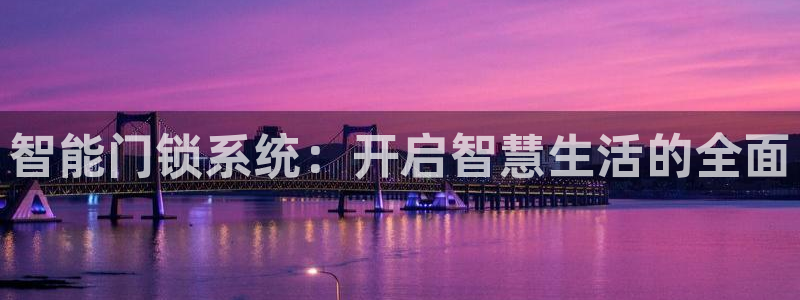 富联娱乐平台是什么平台：智能门锁系统：开启智慧生活的全面