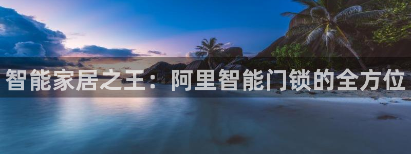 富联娱乐平台官网下载：智能家居之王：阿里智能门锁的全方位