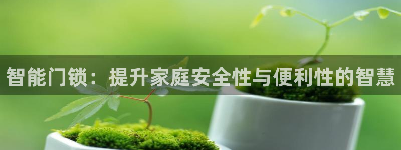 富联娱乐注册住判官333OO：智能门锁：提升家庭安全性与便利