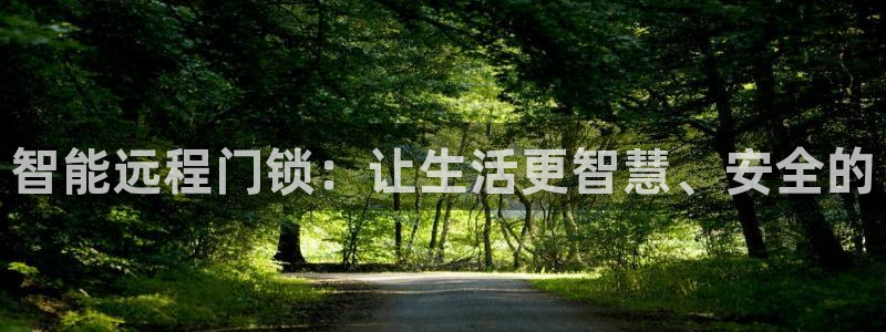 富联娱乐图7O777：智能远程门锁：让生活更智慧、安全的