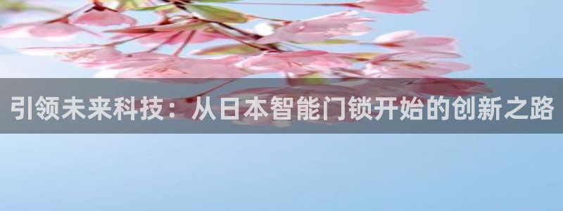富联娱乐解酒威判官333OO：引领未来科技：从日本智能门锁开