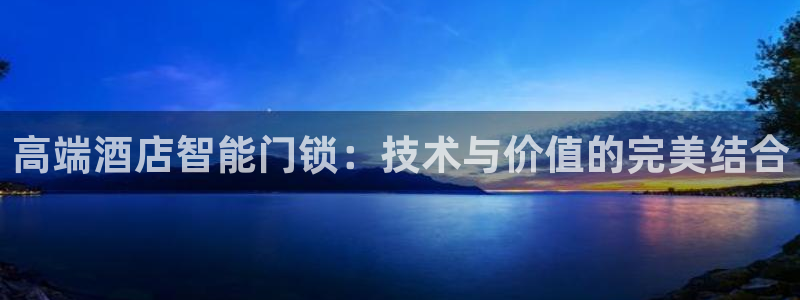 富联娱乐首页登录不了了：高端酒店智能门锁：技术与价值的完美结
