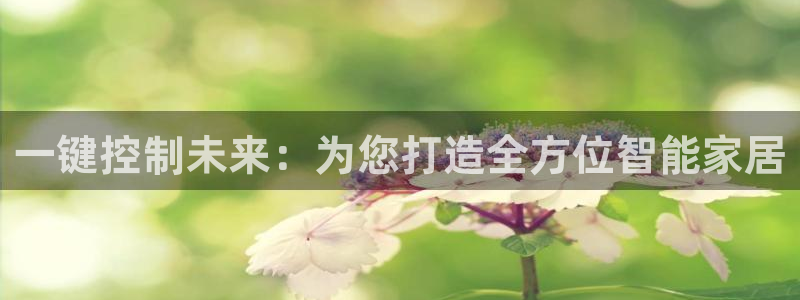 富联娱乐APP下载：一键控制未来：为您打造全方位智能家居